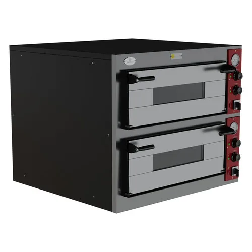 Borrelli twin deck pizza oven