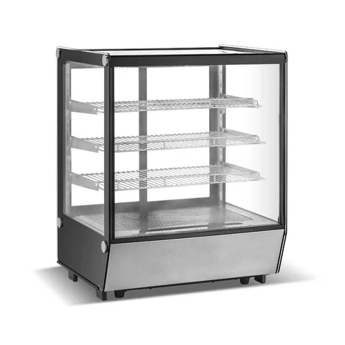Borrelli straight glass cold food display