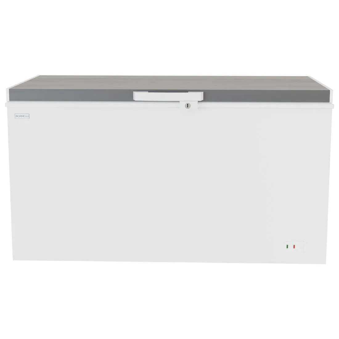 Borrelli stainless lid chest freezer