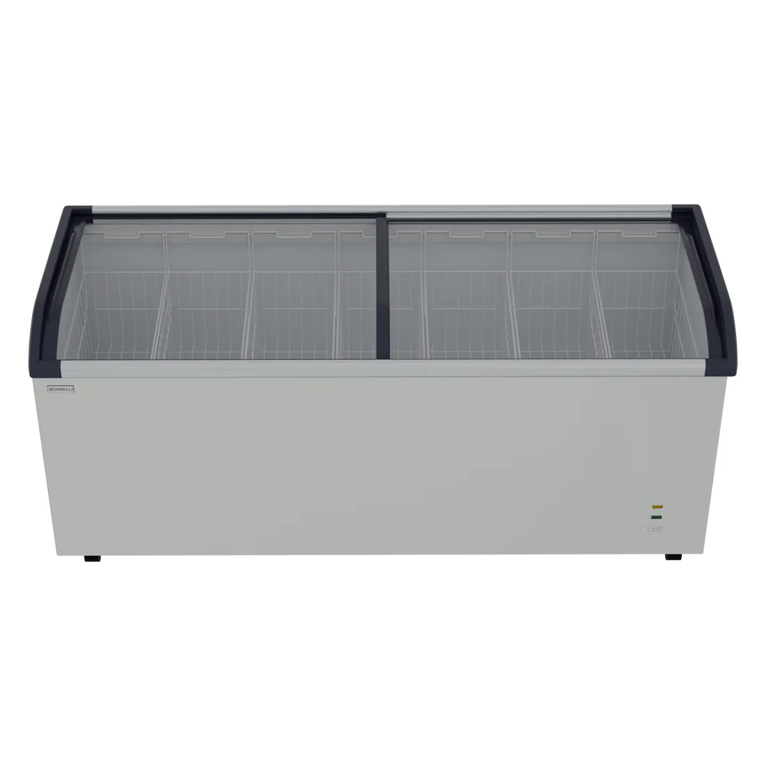 Borrelli glass top chest freezer