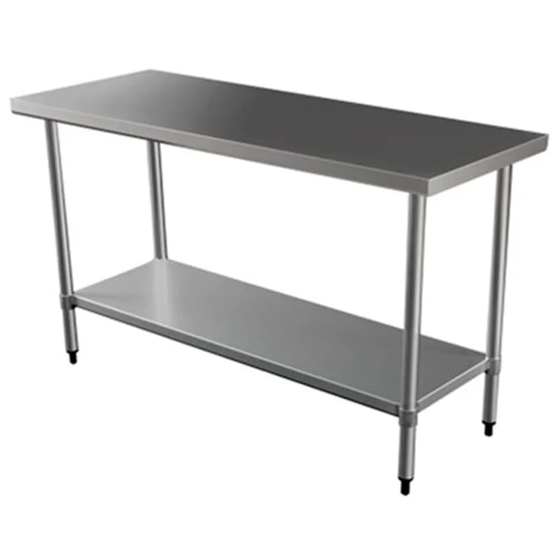 Borrelli stainless steel centre bench 1800mm