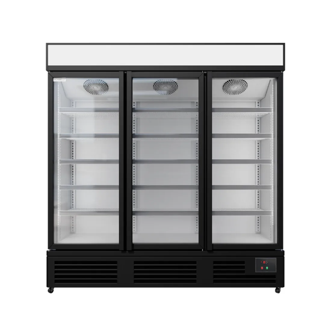 Borrelli 3 door upright display freezer
